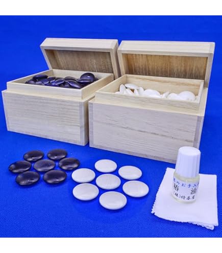 Amazon | 【幻の碁石】日向特産蛤碁石 雪印 1級 5.0ミリ | 囲碁 | おもちゃ